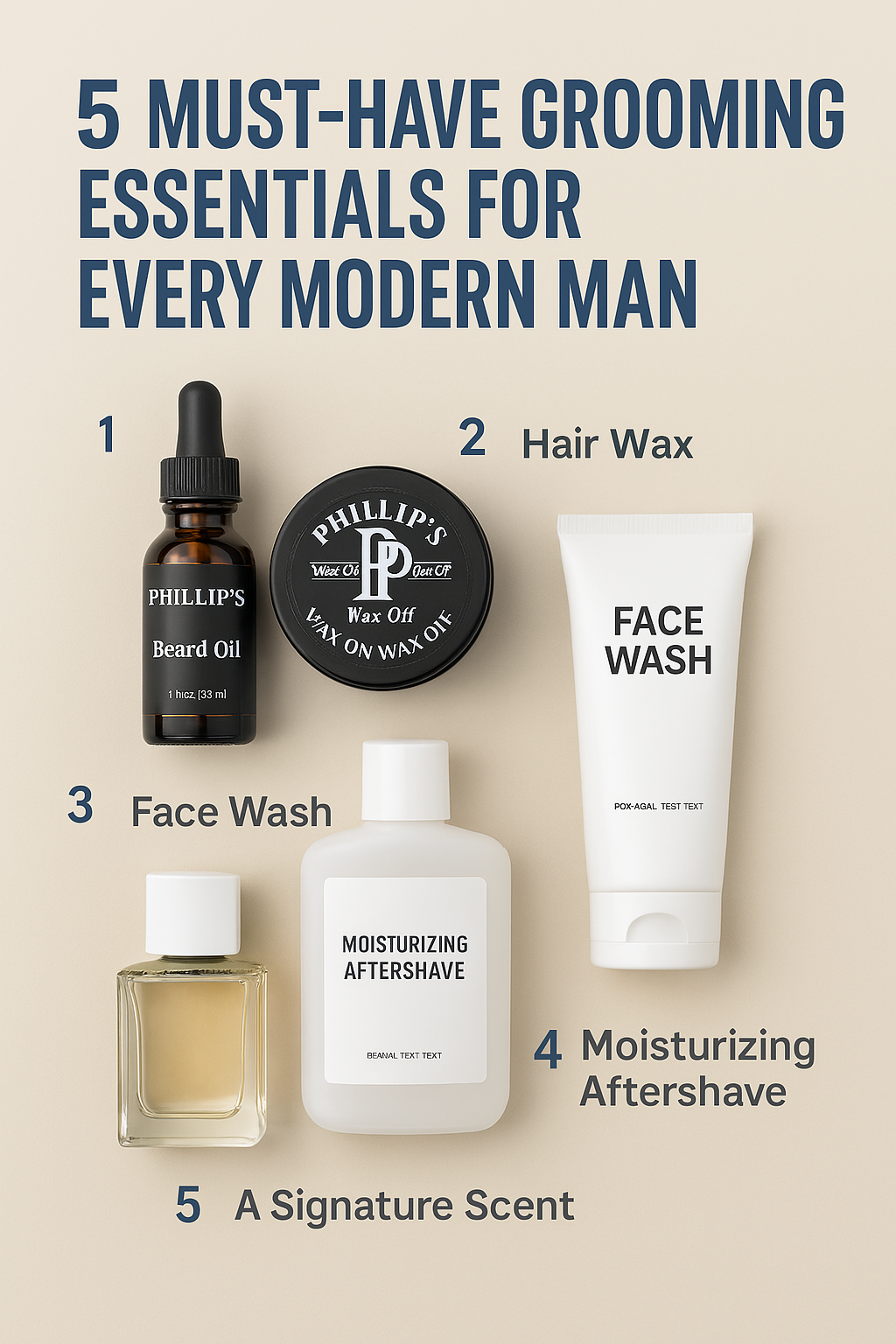 5 Must-Have Grooming Essentials for Every Modern Man