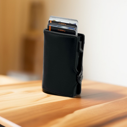 Compact Card Sliding RFID Wallet