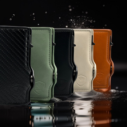Compact Card Sliding RFID Wallet